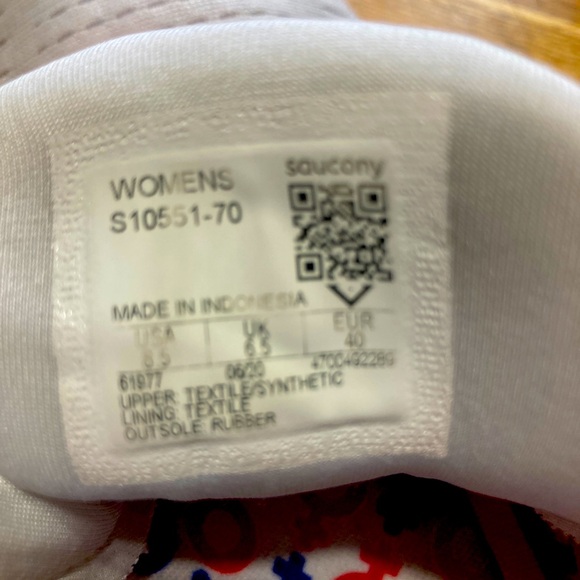 Saucony x prinkshop x She Should Run size 8.5 women’s running shoes - Picture 3 of 3